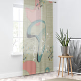 Kate McEnroe New York Atomic Boomerang Mid Century Modern Retro Sheer Window CurtainWindow Curtains45295837281074302009