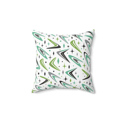 Kate McEnroe New York Atomic Boomerang Mid Century Modern Retro Throw PillowThrow Pillows13655234473010598114