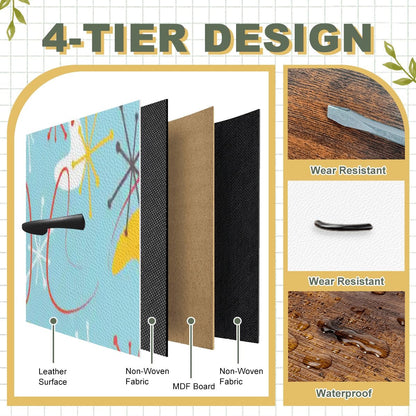 Kate McEnroe New York Atomic Boomerang Starburst TV Stand Retro Mid Century Modern StorageTV StandsG8BsA6dNjA