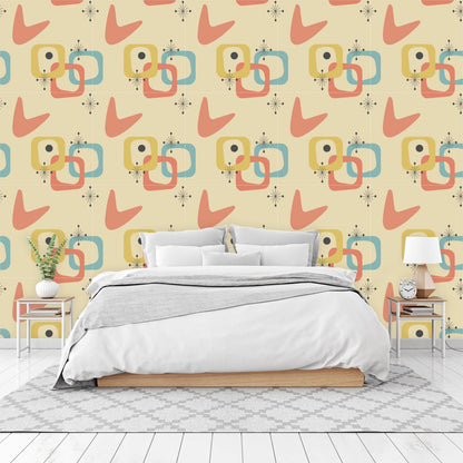 Kate McEnroe New York Atomic Boomerang Wallpaper PanelsWallpaper119669