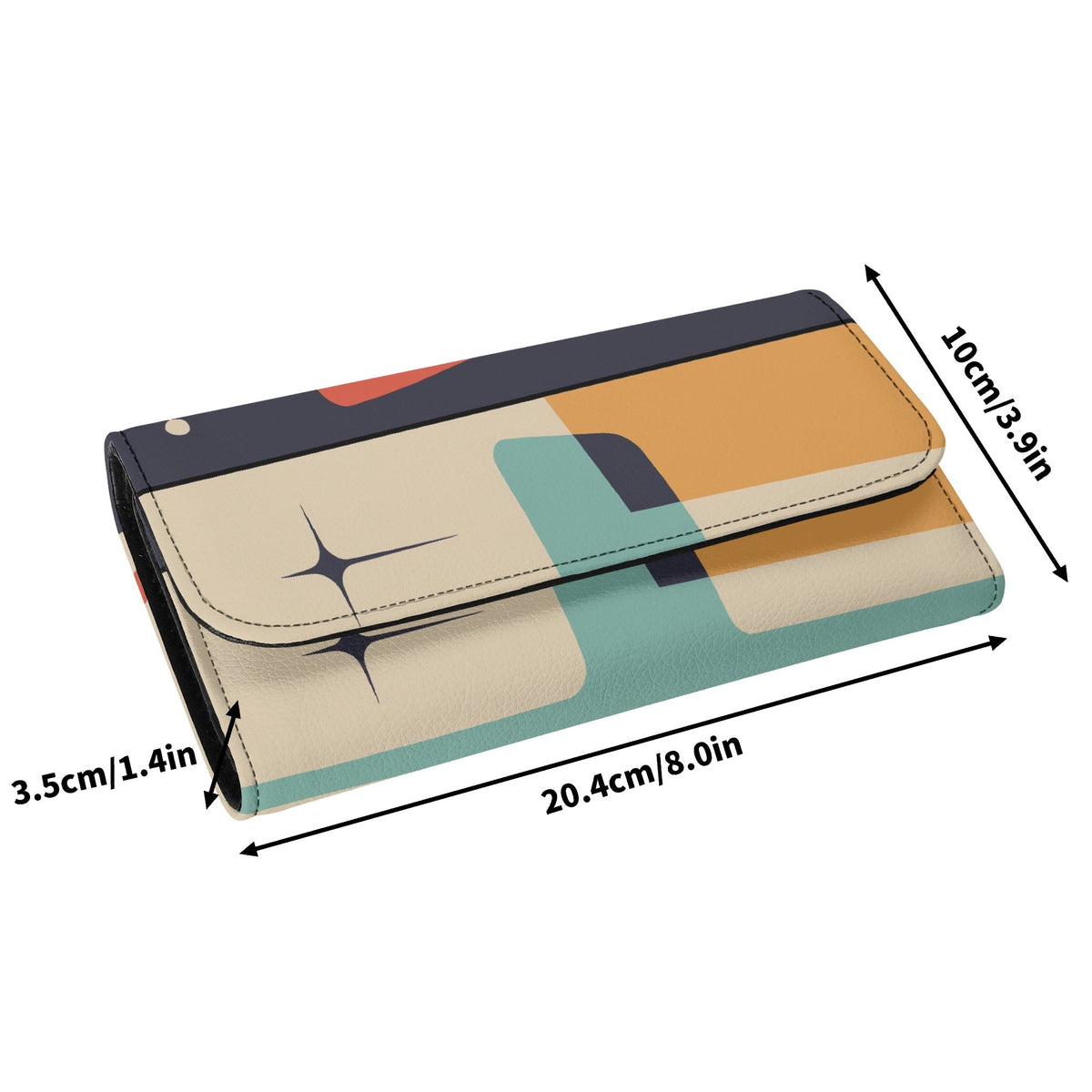 Kate McEnroe New York Atomic Cat 50s Mid Century Modern Trifold Clutch WalletWalletsY5E8GMVN-1