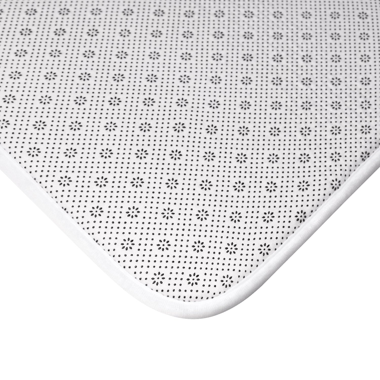 Kate McEnroe New York Atomic Cat Bath Mat, Mid Century Modern Retro Geometric Bathroom RugBath Mats27237991752670463883