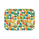 Kate McEnroe New York Atomic Cat Bath Mat, Mid Century Modern Retro Geometric Bathroom RugBath Mats27237991752670463883