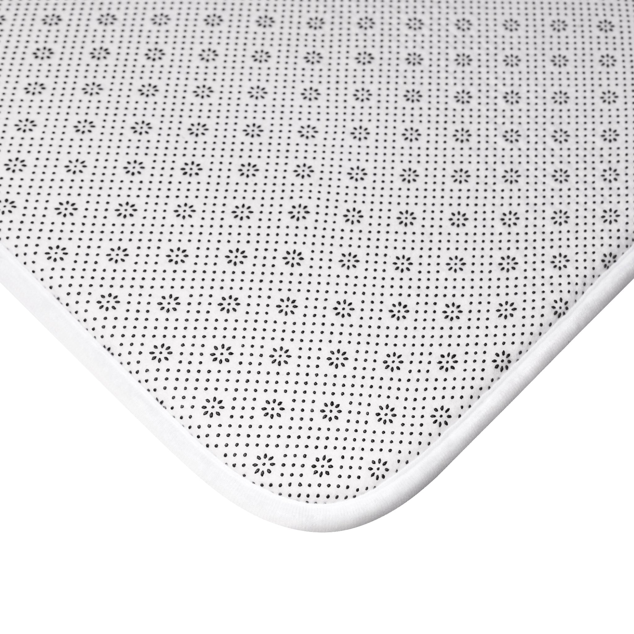 Kate McEnroe New York Atomic Cat Bath Mat, Mid Century Modern Retro Geometric Bathroom RugBath Mats27237991752670463883