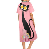 Kate McEnroe New York Atomic Cat Boho Chic MuuMuu LoungewearLoungewearD2876207