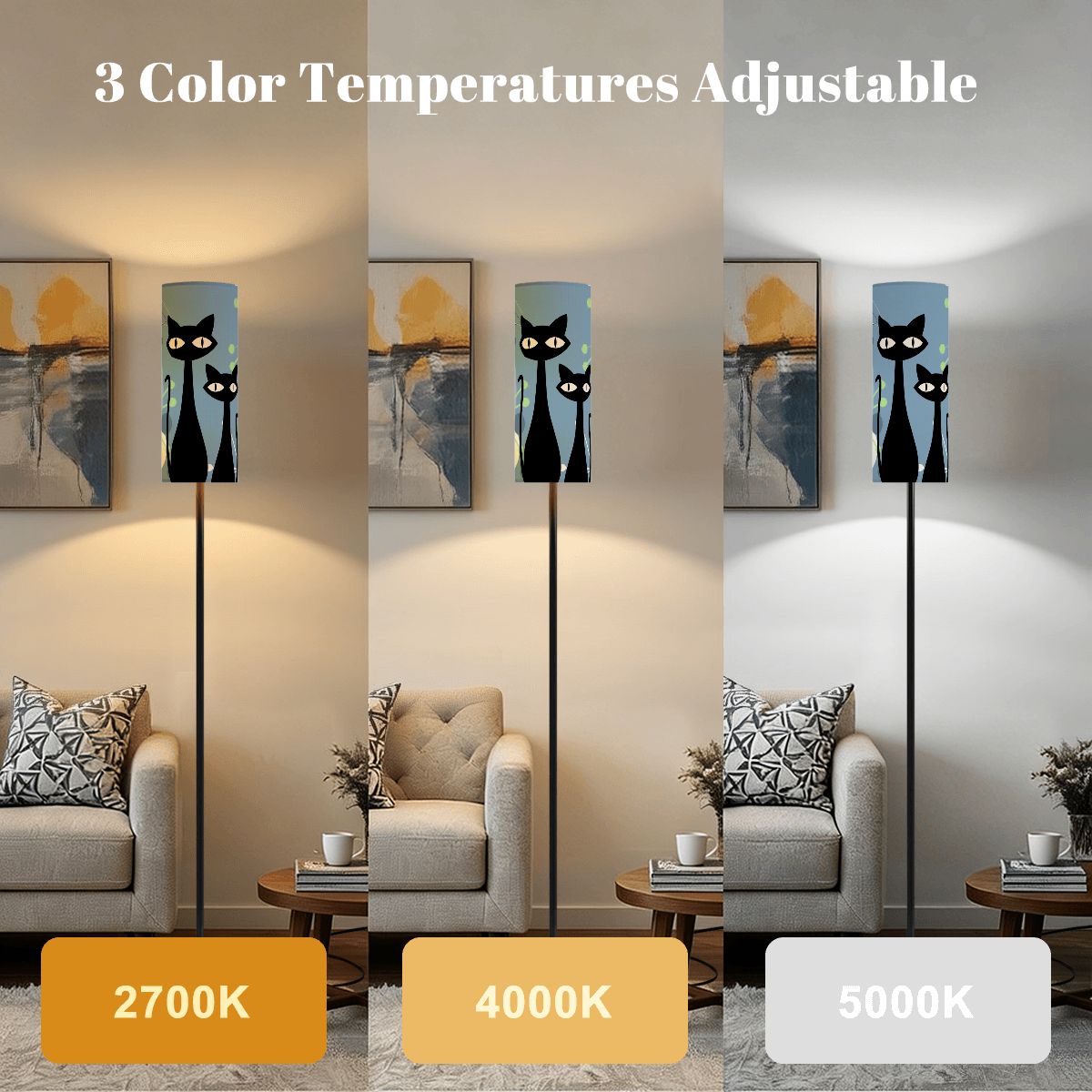 Kate McEnroe New York Atomic Cat Boomerang Starburst Slim Floor Lamp, Retro MCM LightSlim Floor LampsxsL9l7yotb