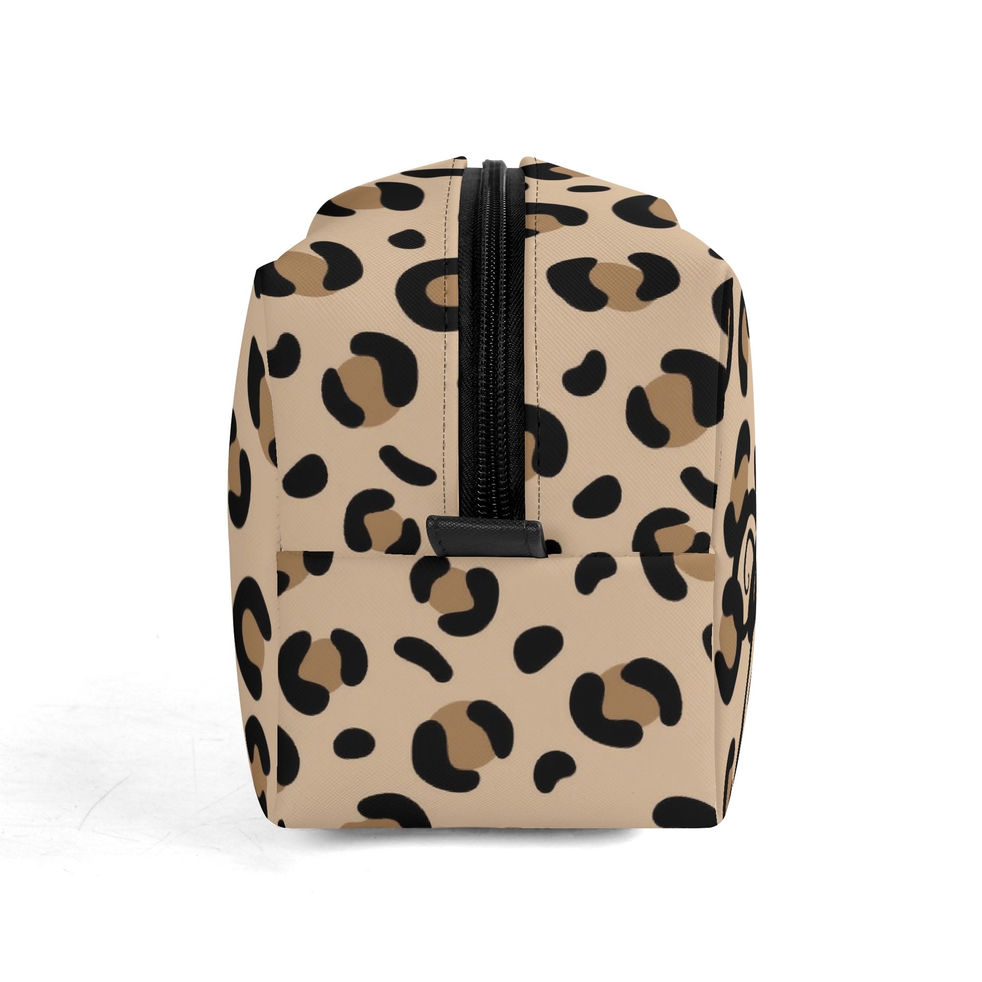 Kate McEnroe New York Atomic Cat Cowgirl Leopard Print Toiletry Bag, Retro Western Kitsch Dopp Kit, Mid Century Modern Travel OrganizerCosmetic &amp; Toiletry BagsW8MQZZOW - 2