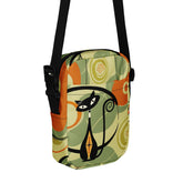 Kate McEnroe New York Atomic Cat Crossbody Bag, Retro Mid Century Modern Sling Bag for WomenCrossbody Bags2457938_19256