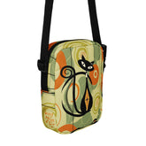 Kate McEnroe New York Atomic Cat Crossbody Bag, Retro Mid Century Modern Sling Bag for WomenCrossbody Bags2457938_19256
