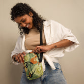 Kate McEnroe New York Atomic Cat Crossbody Bag, Retro Mid Century Modern Sling Bag for WomenCrossbody Bags2457938_19256