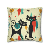 Kate McEnroe New York Atomic Cat Franciscan Diamond Starburst Pillow Cover, Mid Century Modern Retro Kitschy Living Room, Bedroom Accent PillowThrow Pillow Covers10812311349282954132