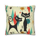 Kate McEnroe New York Atomic Cat Franciscan Diamond Starburst Pillow Cover, Mid Century Modern Retro Kitschy Living Room, Bedroom Accent PillowThrow Pillow Covers10812311349282954132