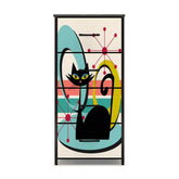 Kate McEnroe New York Atomic Cat Franciscan Starburst Mid Century Modern 4 Drawer DresserDresserseEawpAzXDi