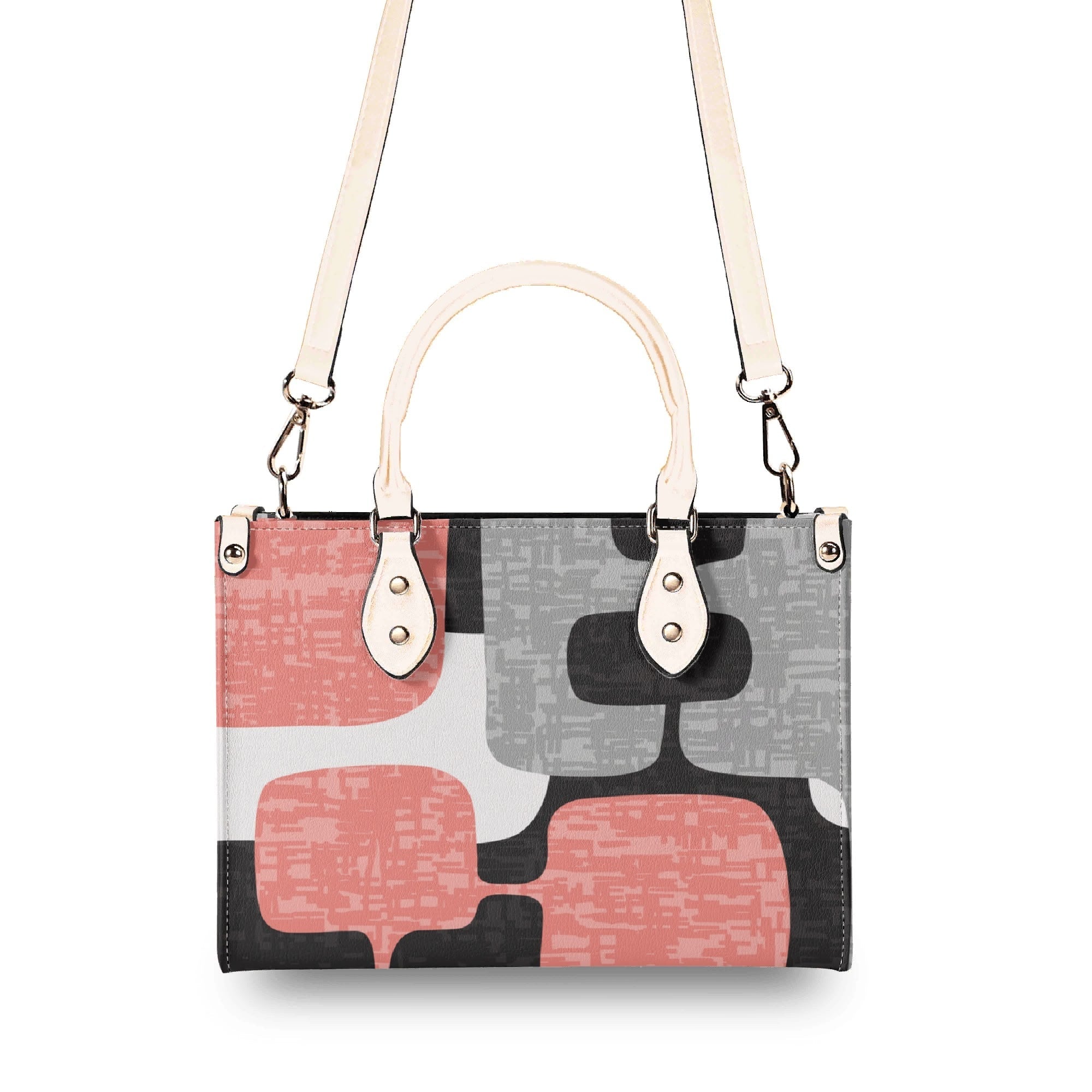 Kate McEnroe New York Atomic Cat Kitschy Retro Mid Century Modern SatchelHandbagsN2M0R3XN-4
