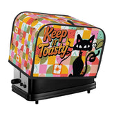 Kate McEnroe New York Atomic Cat Kitschy Toaster Cover, Retro Keep It Toasty MCM Kitchen DecorToaster Covers5vckFKqnIM
