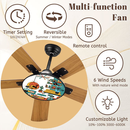 Kate McEnroe New York Atomic Cat Lounge Ceiling Fan, Mid Century Modern Sputnik Light FixtureCeiling Fansamb79djudF