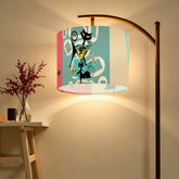 Kate McEnroe New York Atomic Cat Martini 1950s Mid Century Modern Lamp ShadeLamp ShadesqKAzok0nxT