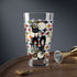 Kate McEnroe New York Atomic Cat MCM Geometric Retro Cocktail Shaker | Mixing Glass | Drinking Glass, 16oz, Mid Century Modern Chic Drinkware Mixing Glasses 16oz 18788070881060021569
