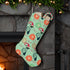Kate McEnroe New York Atomic Cat Meowy Christmas Santa Stocking Seasonal & Holiday Decorations 13" × 19.3&