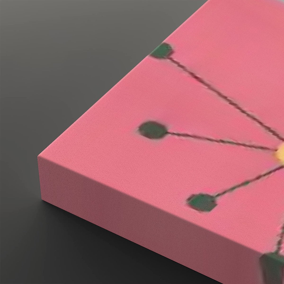 Kate McEnroe New York Atomic Cat Mid Century Modern Canvas Wall Art, Retro Martini Lounge 50s Kitsch DecorCanvas Wall ArtHTJDjERADd