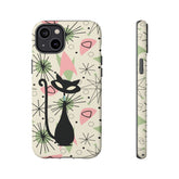 Kate McEnroe New York Atomic Cat Mid Century Modern iPhone CasePhone Cases11363652087582916548