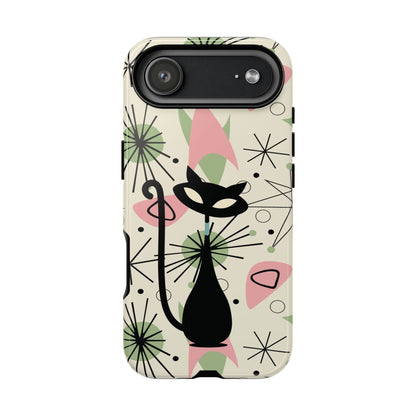 Kate McEnroe New York Atomic Cat Mid Century Modern iPhone CasePhone Cases11828674460535524337