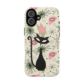 Kate McEnroe New York Atomic Cat Mid Century Modern iPhone CasePhone Cases12945442667552925555