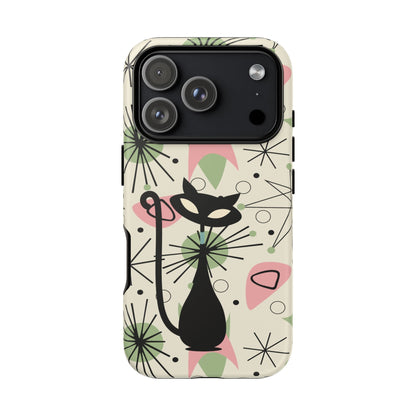 Kate McEnroe New York Atomic Cat Mid Century Modern iPhone CasePhone Cases19073775908306674834