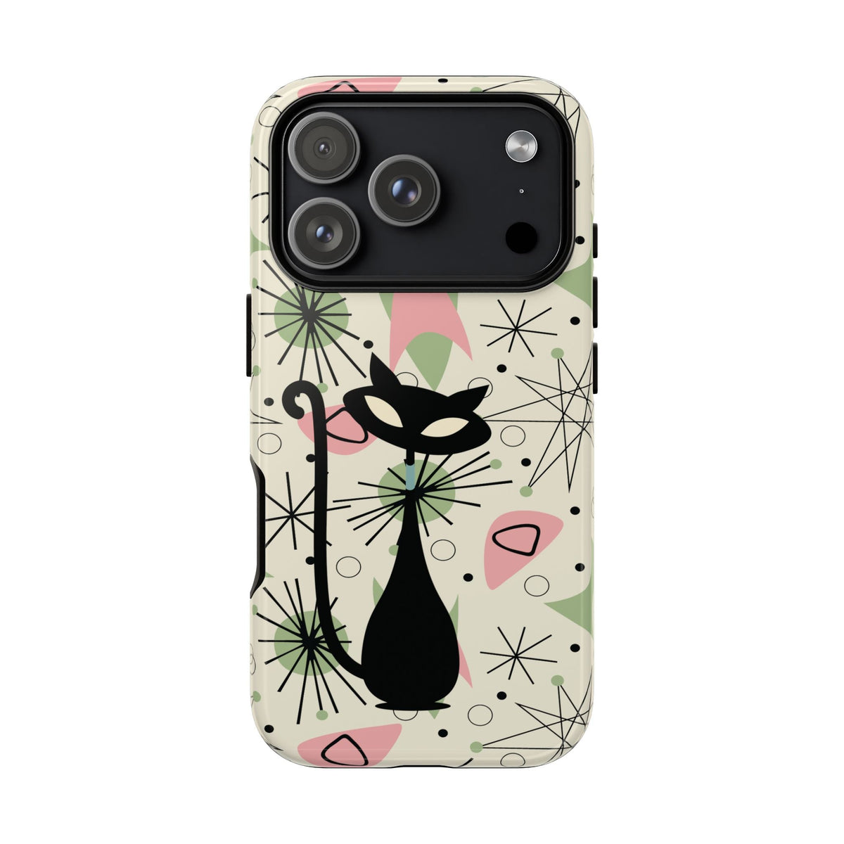 Kate McEnroe New York Atomic Cat Mid Century Modern iPhone CasePhone Cases19484918195335832685
