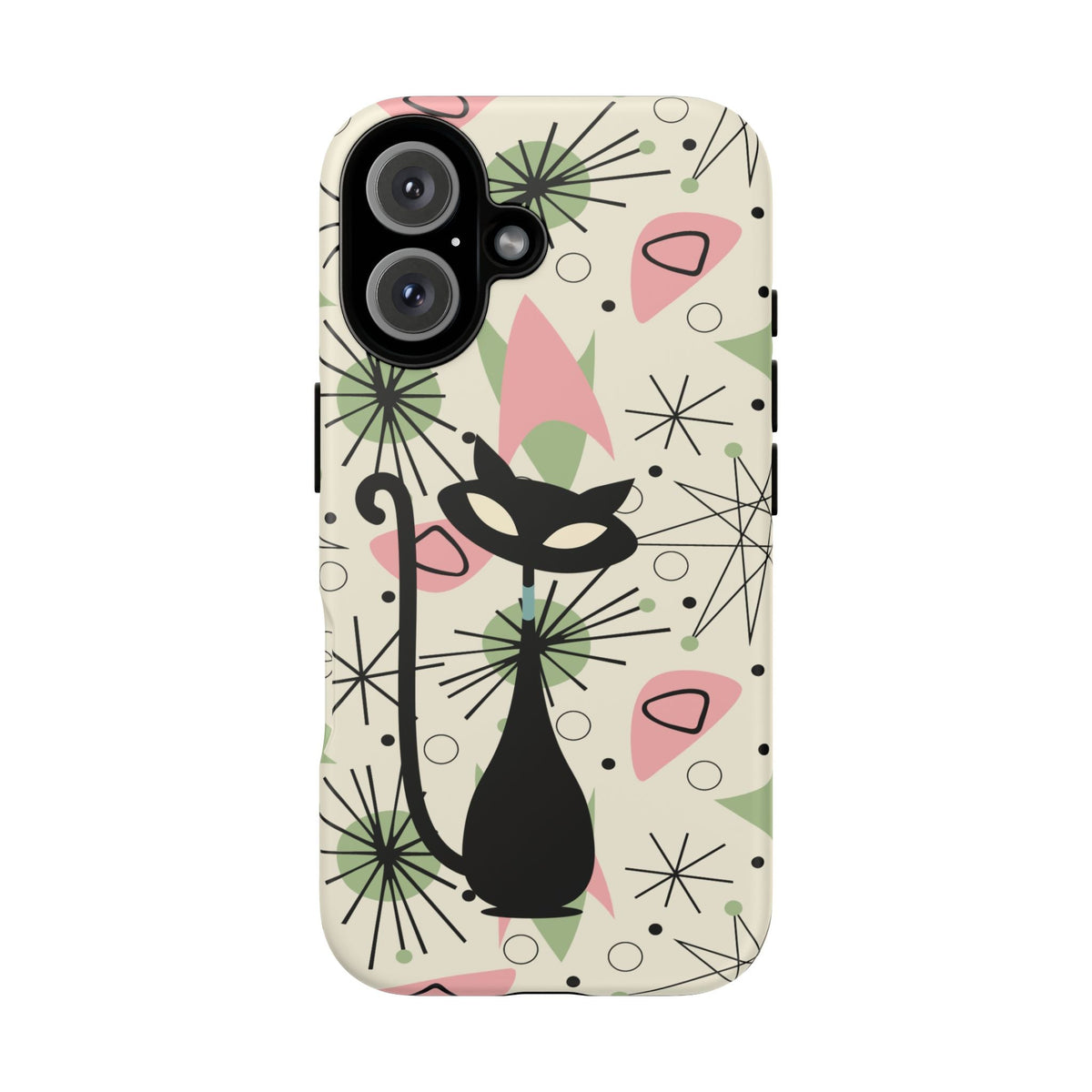 Kate McEnroe New York Atomic Cat Mid Century Modern iPhone CasePhone Cases24310714013415159688