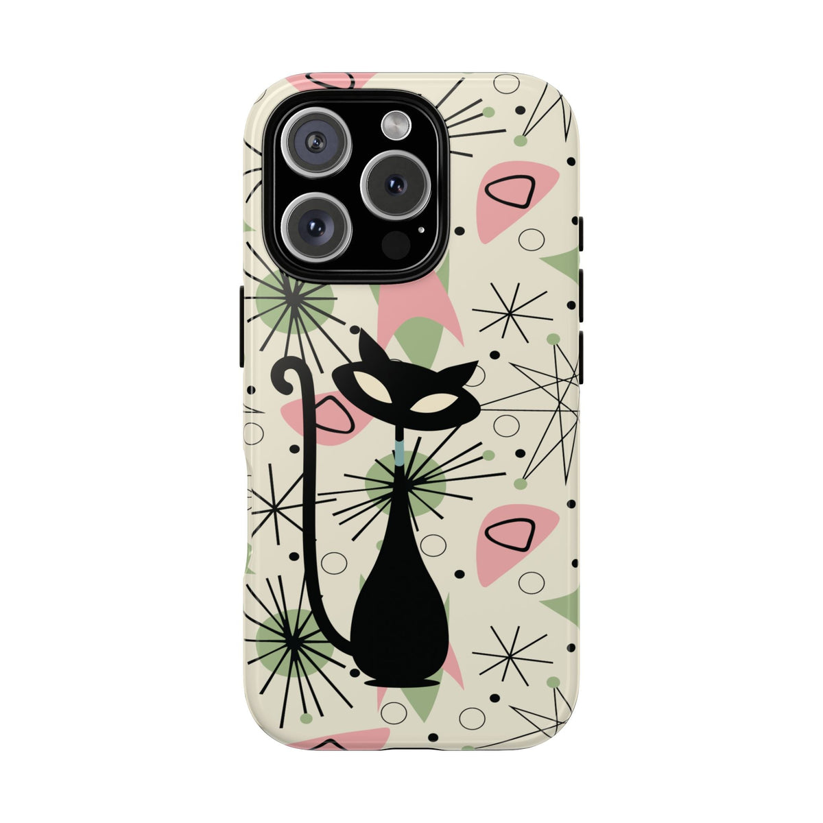 Kate McEnroe New York Atomic Cat Mid Century Modern iPhone CasePhone Cases30855841559829373513