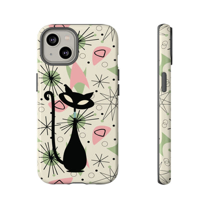 Kate McEnroe New York Atomic Cat Mid Century Modern iPhone CasePhone Cases31525711372461224061