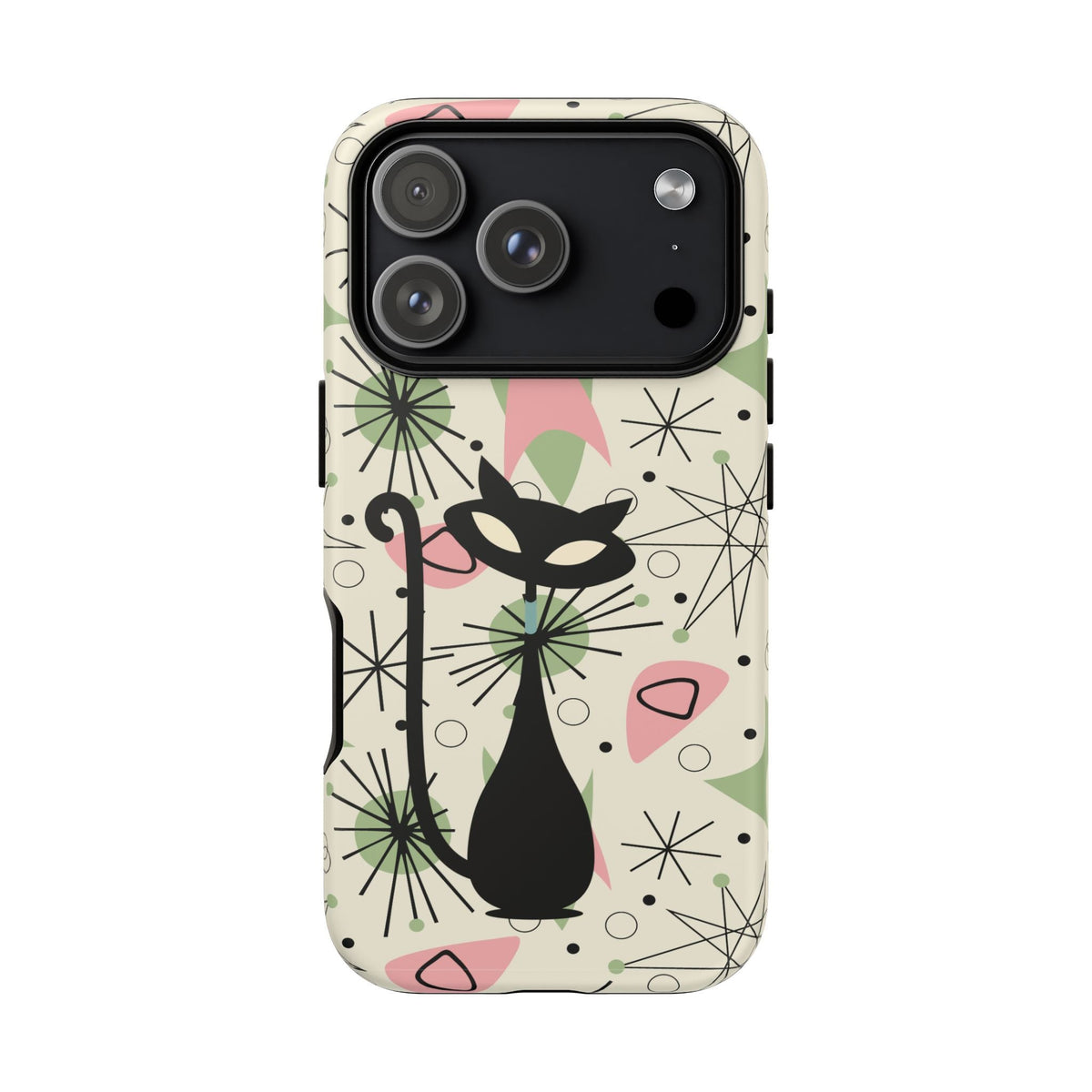 Kate McEnroe New York Atomic Cat Mid Century Modern iPhone CasePhone Cases31900115863845928249
