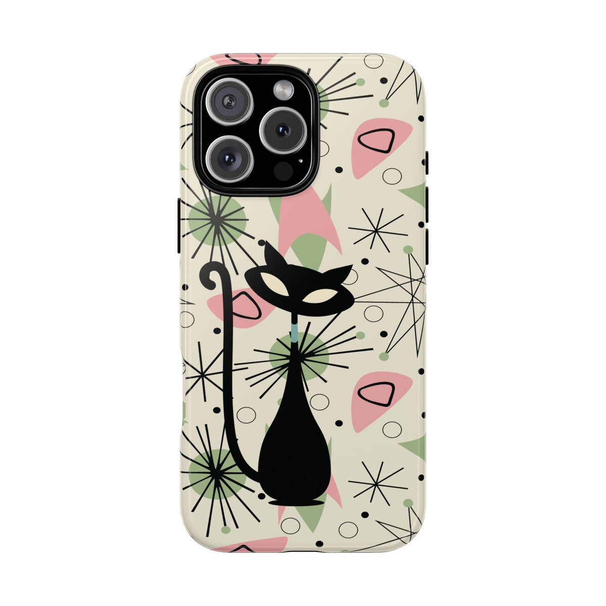 Kate McEnroe New York Atomic Cat Mid Century Modern iPhone CasePhone Cases32218659031190180893