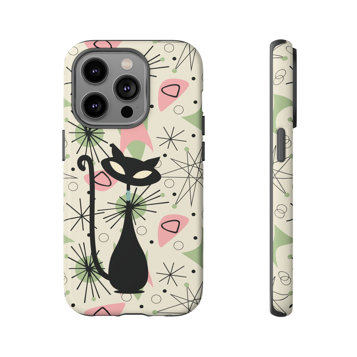 Kate McEnroe New York Atomic Cat Mid Century Modern iPhone CasePhone Cases33393335914887098960