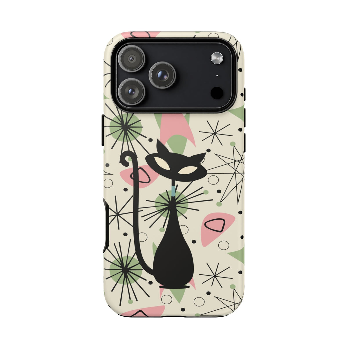 Kate McEnroe New York Atomic Cat Mid Century Modern iPhone CasePhone Cases50630981821977144387
