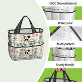 Kate McEnroe New York Atomic Cat Mid Century Modern Kitschy Retro Garden Tool BagGarden Tool Bag7Qi2iDWcwV