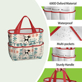 Kate McEnroe New York Atomic Cat Mid Century Modern Kitschy Retro Garden Tool BagGarden Tool BagN4ju7bHqMm