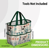Kate McEnroe New York Atomic Cat Mid Century Modern Kitschy Retro Garden Tool BagGarden Tool BagN4ju7bHqMm