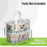 Kate McEnroe New York Atomic Cat Mid Century Modern Kitschy Retro Garden Tool BagGarden Tool BagN4ju7bHqMm