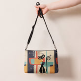 Kate McEnroe New York Atomic Cat Mid Century Modern Kitschy Retro MCM Crossbody BagCrossbody Bags1343976_16704