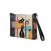 Kate McEnroe New York Atomic Cat Mid Century Modern Kitschy Retro MCM Crossbody BagCrossbody Bags1343976_16704