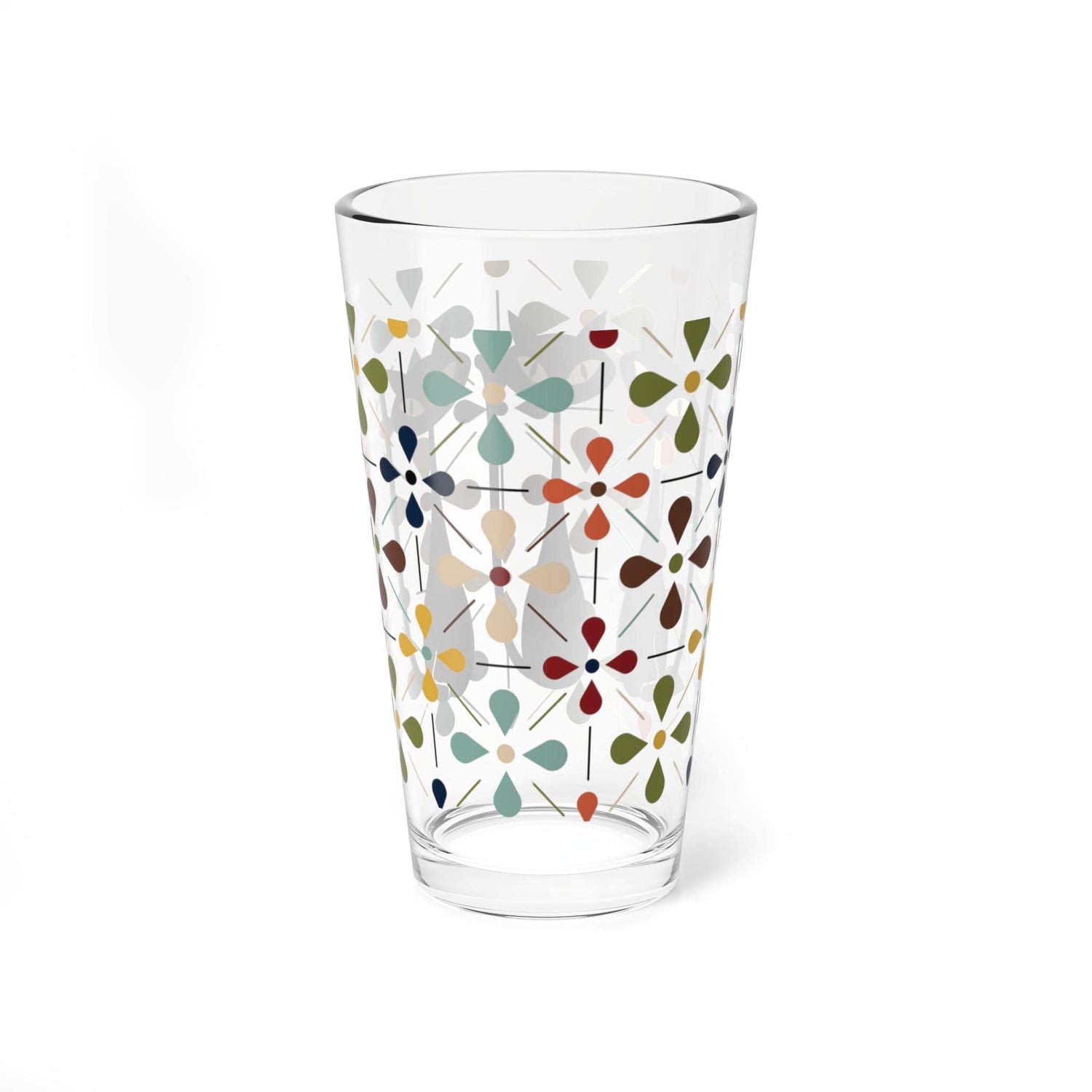 Kate McEnroe New York Atomic Cat Mid Century Modern Mixing | Shaker | Serving Glass, Sexton Cat Cocktail Glass, Whimsical Barware, Retro DrinkwareMixing Glasses32977751329396997246