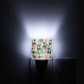Kate McEnroe New York Atomic Cat Mid Century Modern Night Light Set, Retro 50s Kitsch Starburst AccentNight LightsxEYTP18CXN