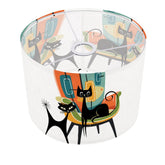 Kate McEnroe New York Atomic Cat Mid Century Modern Retro 1950s Lounge Art Lamp ShadeLamp ShadesJ9M0IsbntL