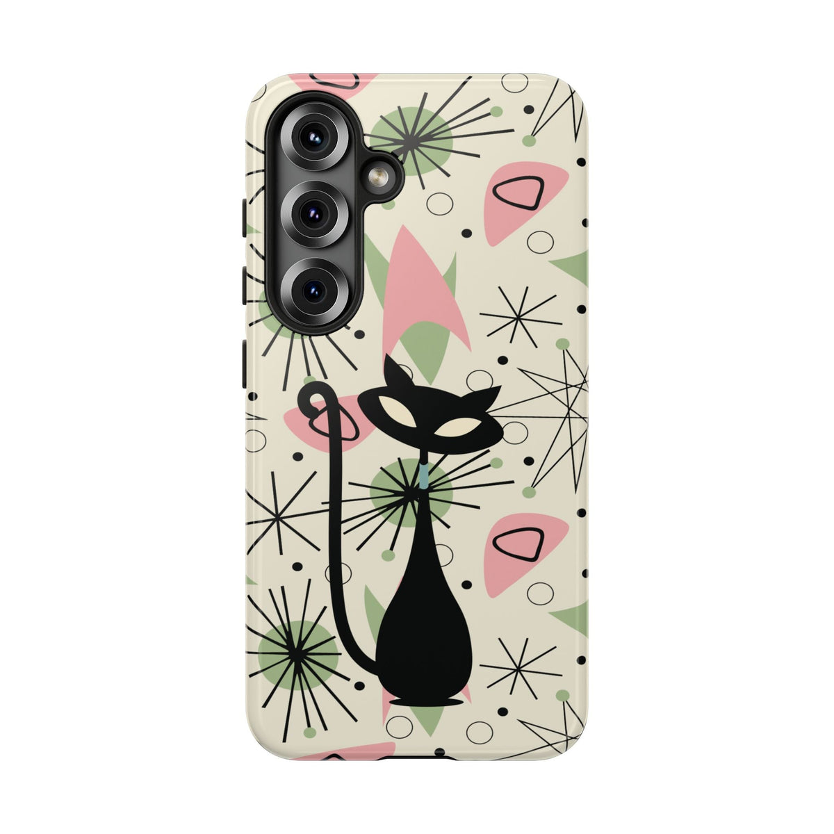 Kate McEnroe New York Atomic Cat Mid Century Modern Samsung Phone CasePhone Cases12082403119444277915