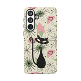 Kate McEnroe New York Atomic Cat Mid Century Modern Samsung Phone CasePhone Cases22199558228005782429