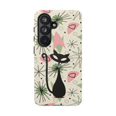 Kate McEnroe New York Atomic Cat Mid Century Modern Samsung Phone CasePhone Cases22617003728020648825