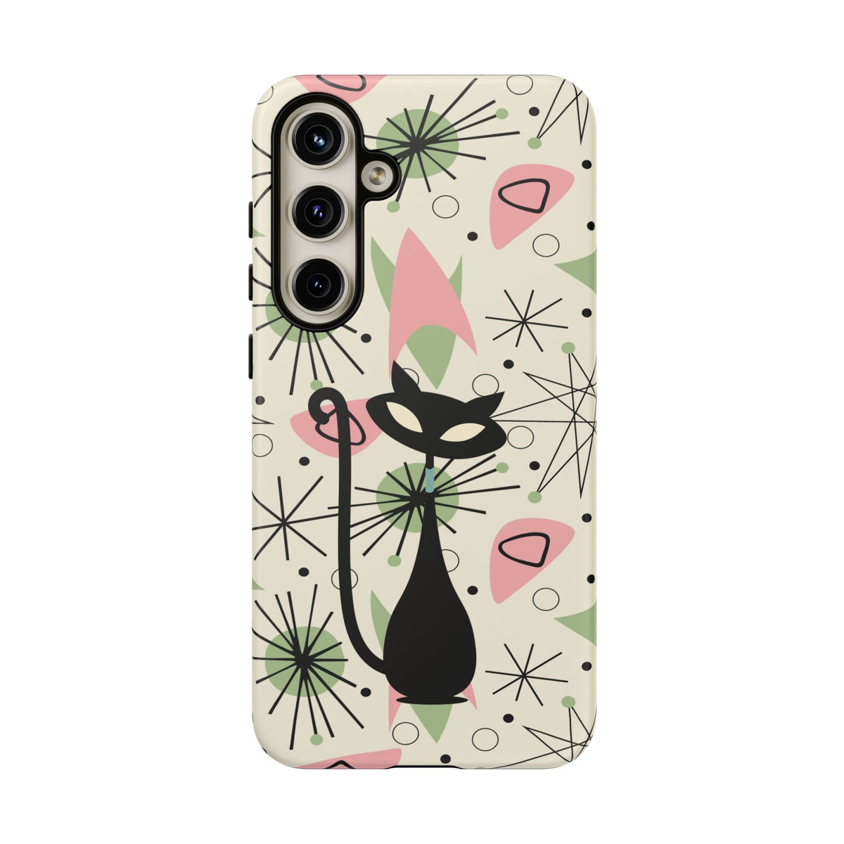 Kate McEnroe New York Atomic Cat Mid Century Modern Samsung Phone CasePhone Cases23446627947790313672