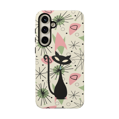 Kate McEnroe New York Atomic Cat Mid Century Modern Samsung Phone CasePhone Cases23446627947790313672